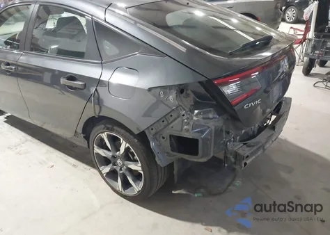 2025 Honda Civic Hybrid Sport Touring из США, поврежденный, VIN 19XFL4H94SE010276